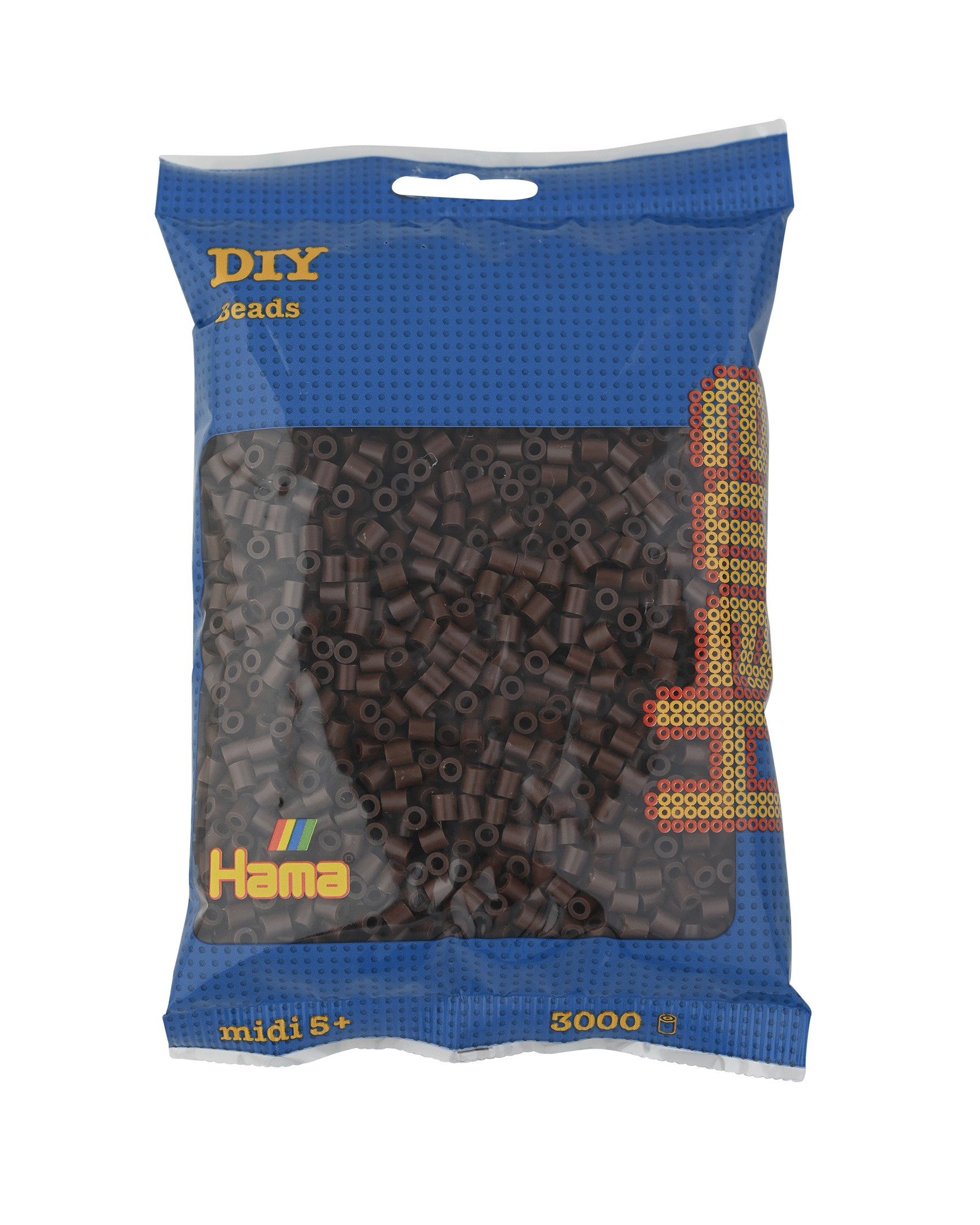 Hama Perlen Bügelperlen Hama Beutel mit 3000 Midi-Bügelperlen