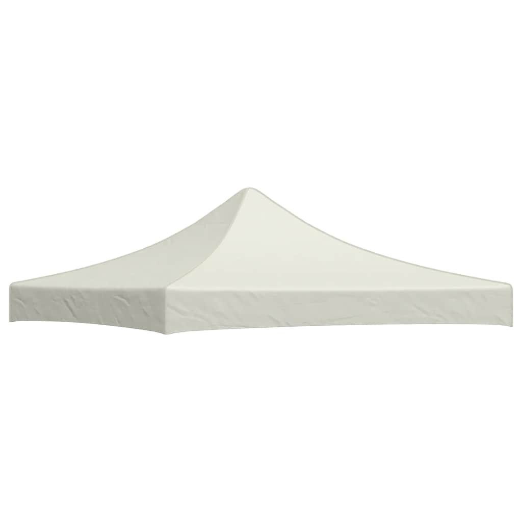 vidaXL Pavillon-Ersatzdach Partyzeltdach 3x3 m Creme, 290 x 290 cm