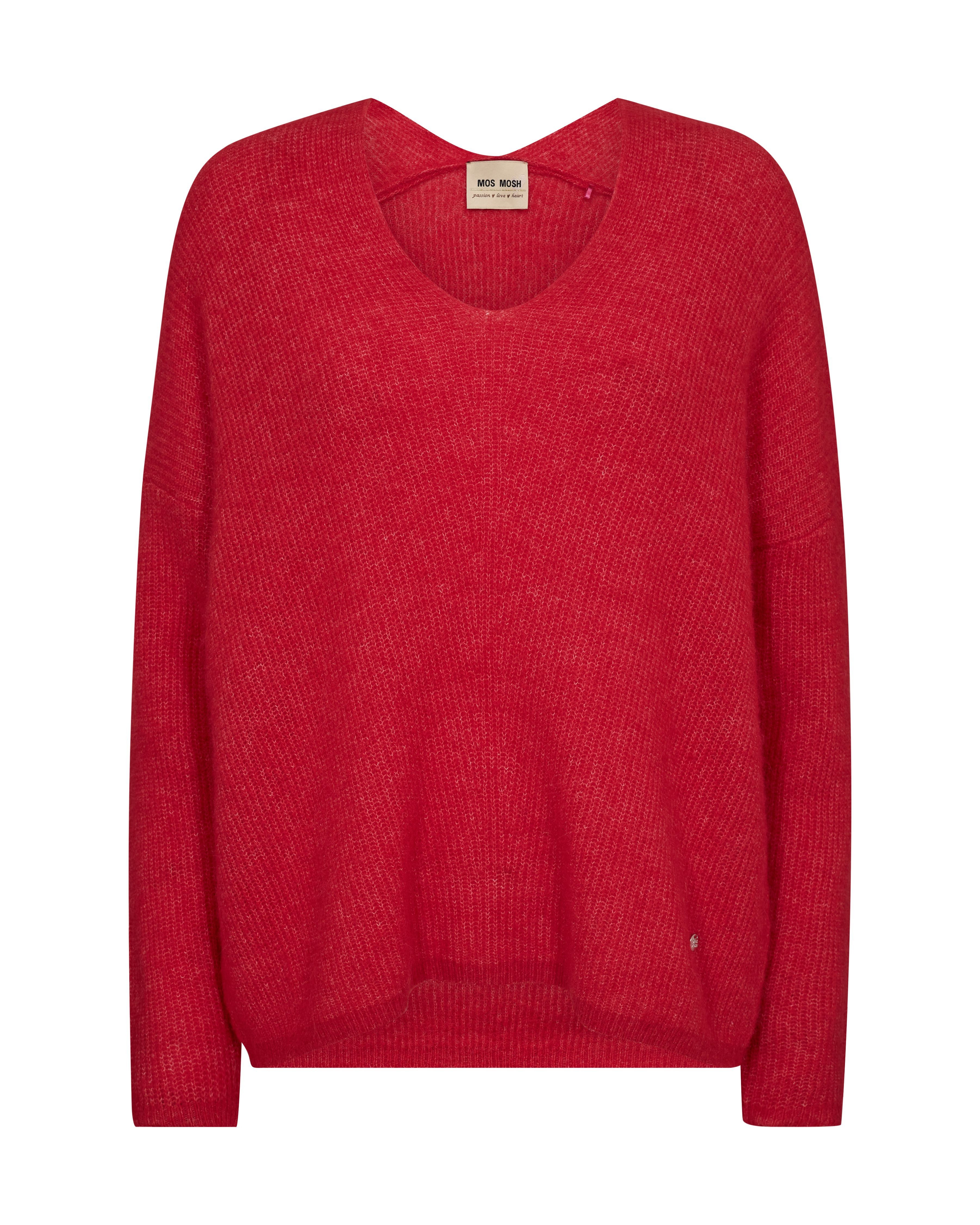 Mos Mosh Strickpullover MMThora V-Neck Knit günstig online kaufen