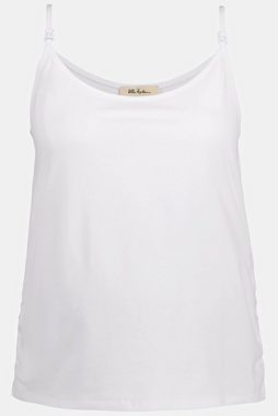 Ulla Popken Longtop Bellieva-Top Still-Funktion Rundhals Biobaumwolle