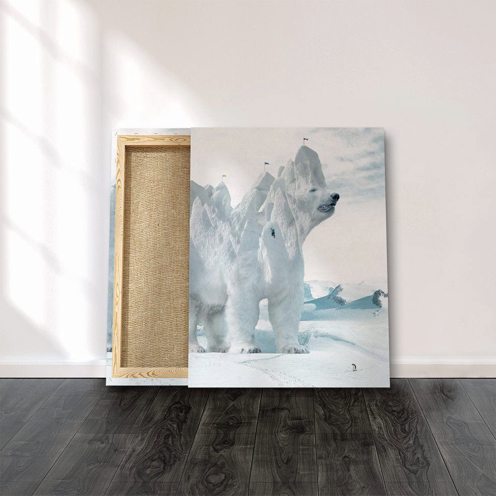 DOTCOMCANVAS® Leinwandbild, Moderne Wandbilder von DOTCOM weißer CANVAS Rahmen