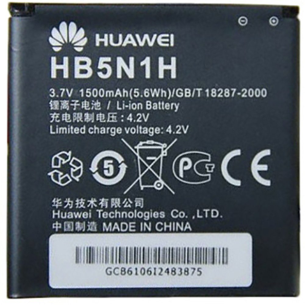 Huawei Akku (3,7 V), für G300 G312, HB5N1H Huawei Ascend myTouch U8815, Akku T-Mobile Y330, M660, G330, Original