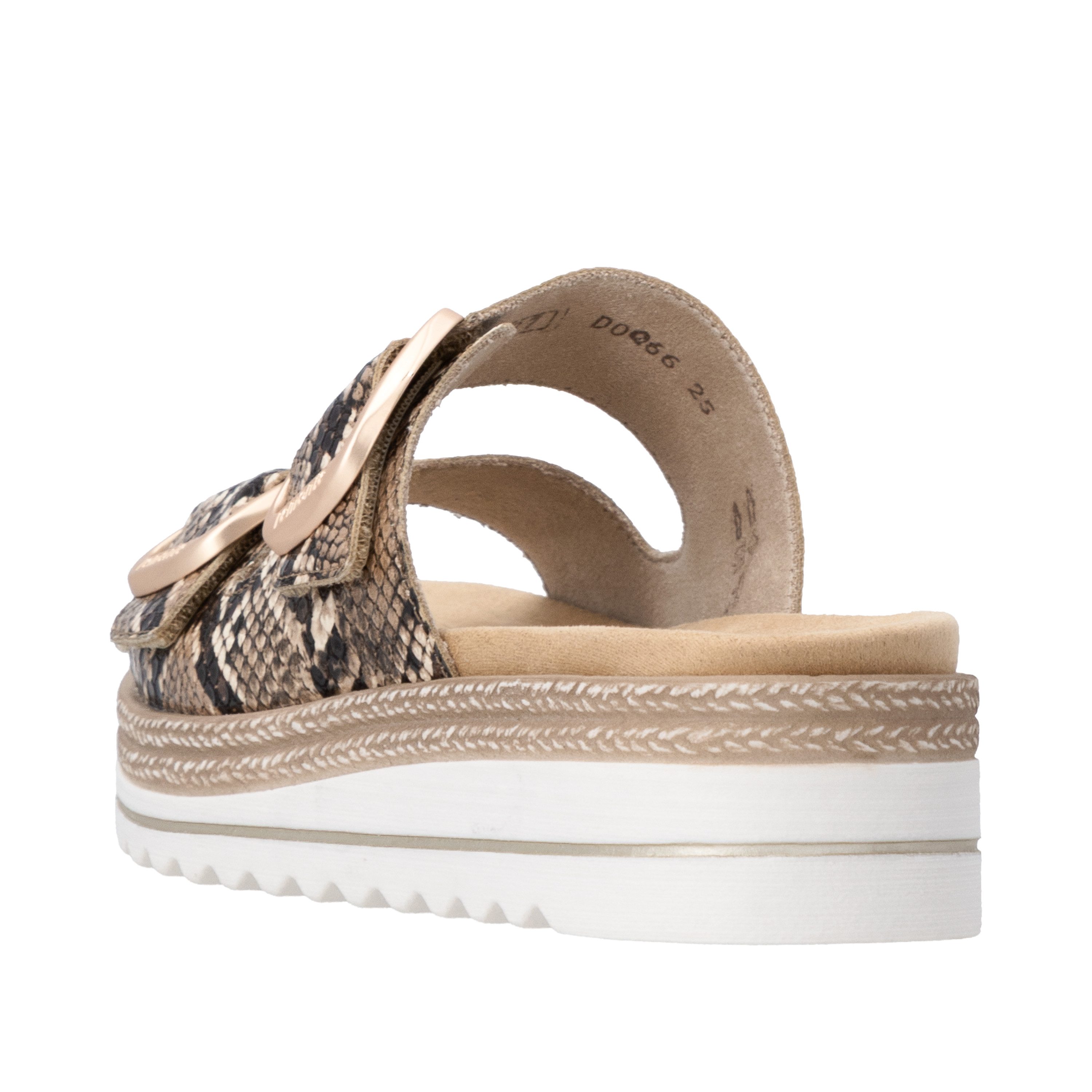 Remonte Pantolette Sommerschuh, Hausschuh, Klettschuh mit Lite´n Soft-Ausstattung