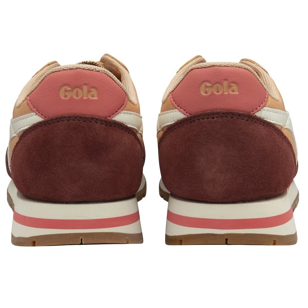 Gola Daytona Chute 2025 beige/ockerrot/weiss Damen Sneaker