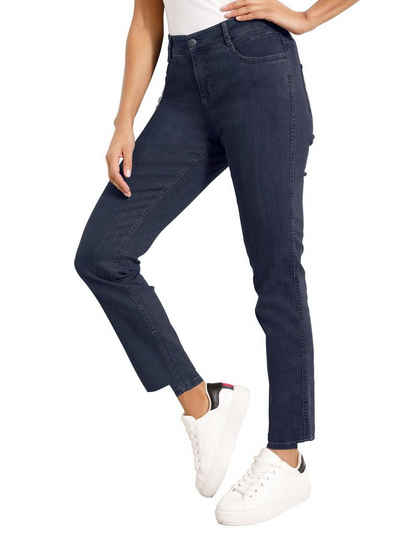 Stylische Jeans Boyfriend Style Risse tiefer Schritt Stretch Röhre Skinny 