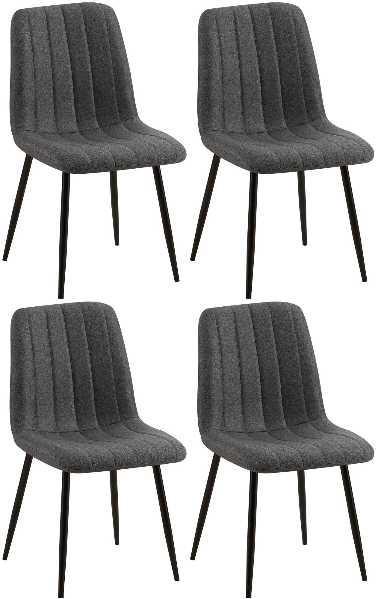 CLP Esszimmerstuhl Dijon (4er Set), gepolstert, günstig online kaufen