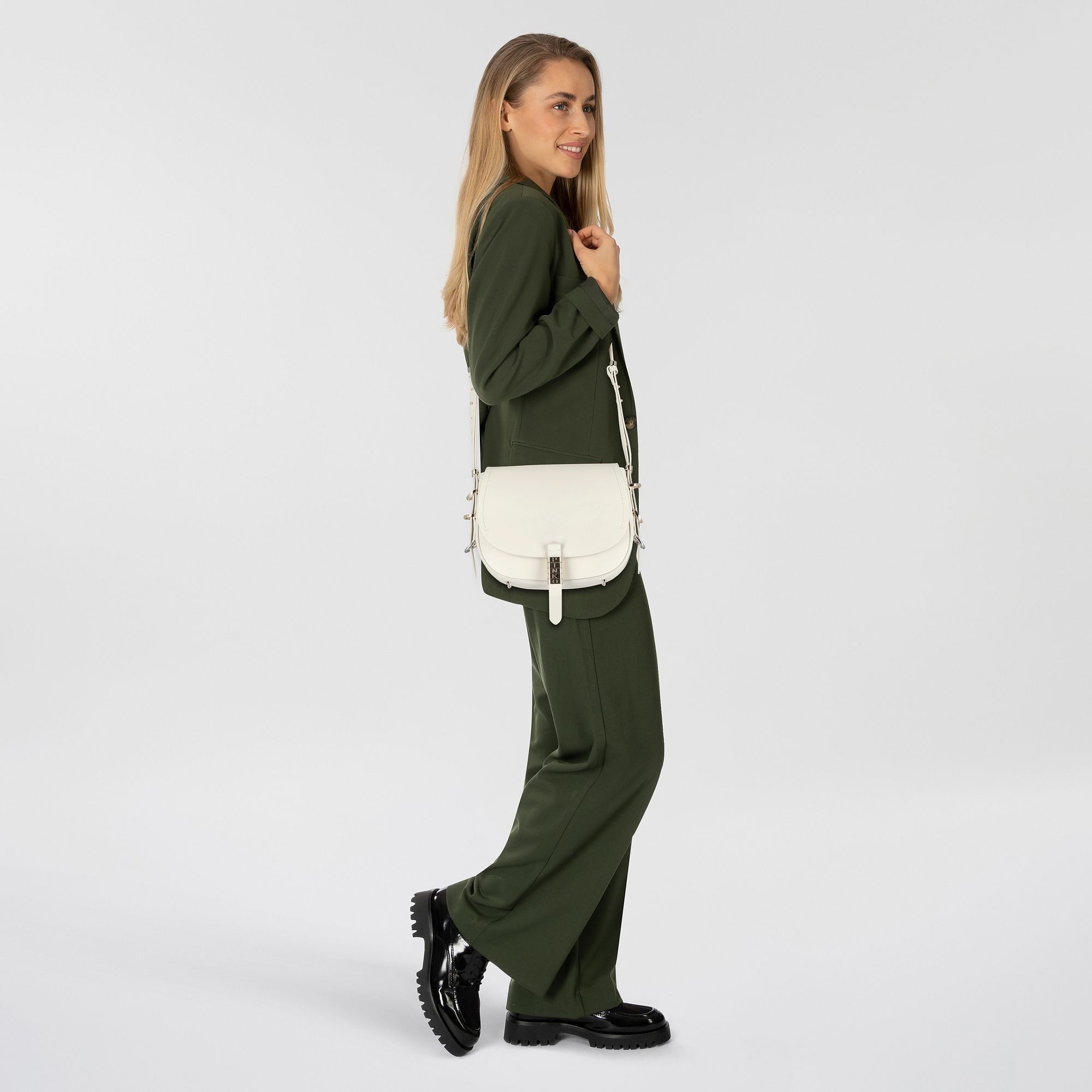 PINKO Umhängetasche Saddle, Leder