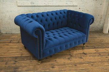 JVmoebel Chesterfield-Sofa, Design Zweisitzer Möbel 2 Sitzer Sofa Couch Polster Lounge