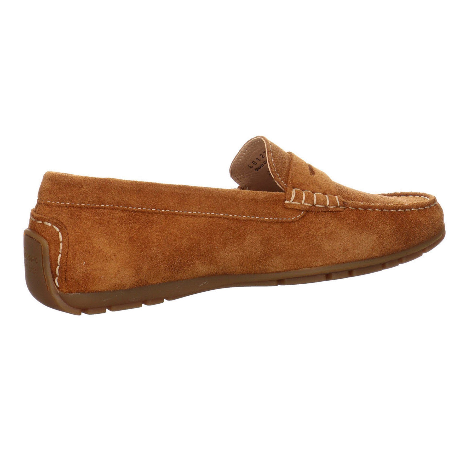 SIOUX cognac Slipper Schuhe Mokassin Carmona Damen Veloursleder Slipper