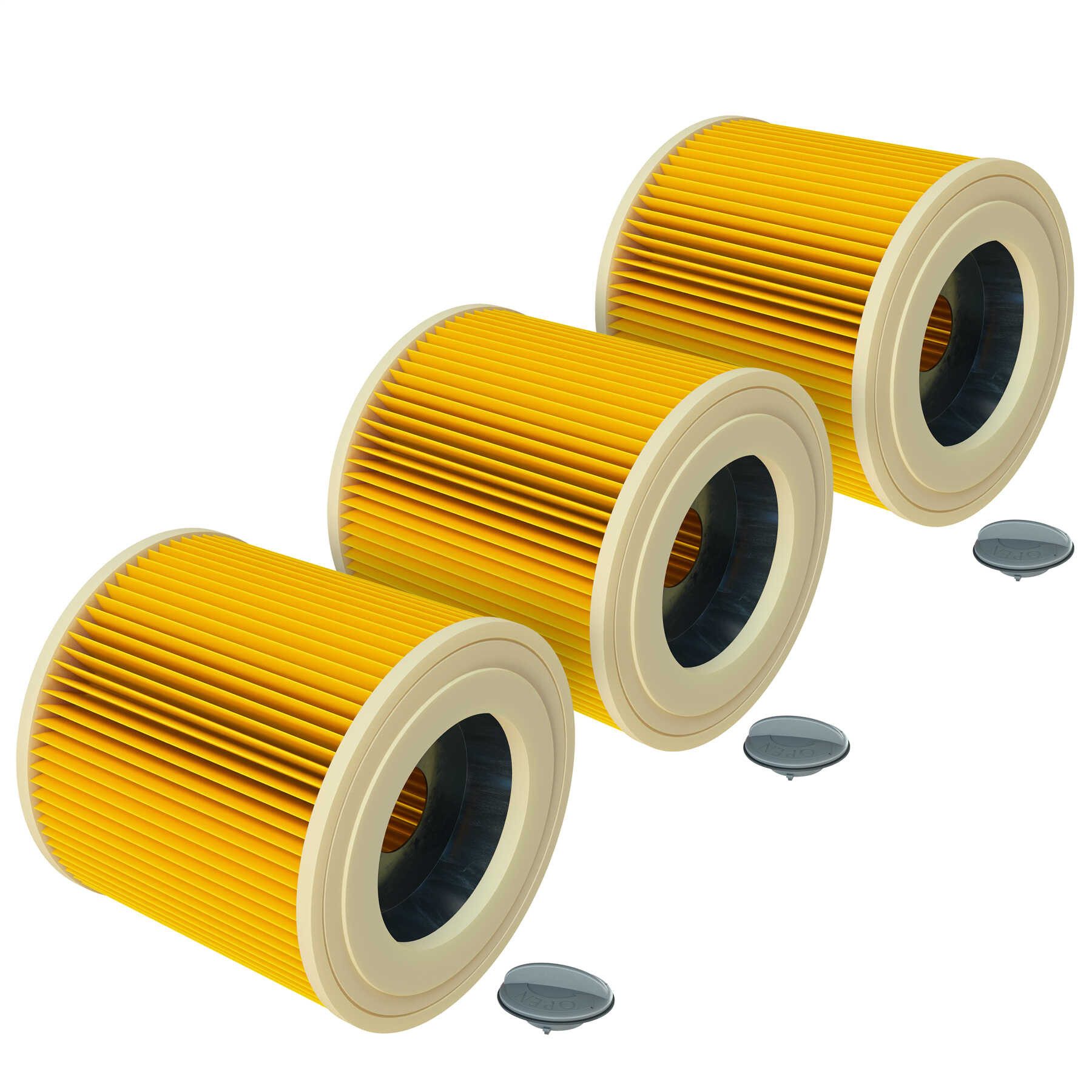 Patronenfilter passend für Kärcher WD 2 Plus V-18, WD 2 Plus V-12, WD 2 Plus