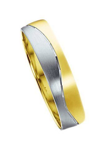 Firetti Trauring Schmuck Geschenk Gold 375 Hochzeit Ehering Trauring "LIEBE" Welle, Made in Germany - mit o. ohne Brillant/Diamant