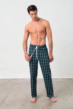 Vamp Pyjamahose UOMO di VAMP (Set, 1-tlg., Set) Herren Homewearhose Schlafanzughose lang Pyjamahose Baumwolle