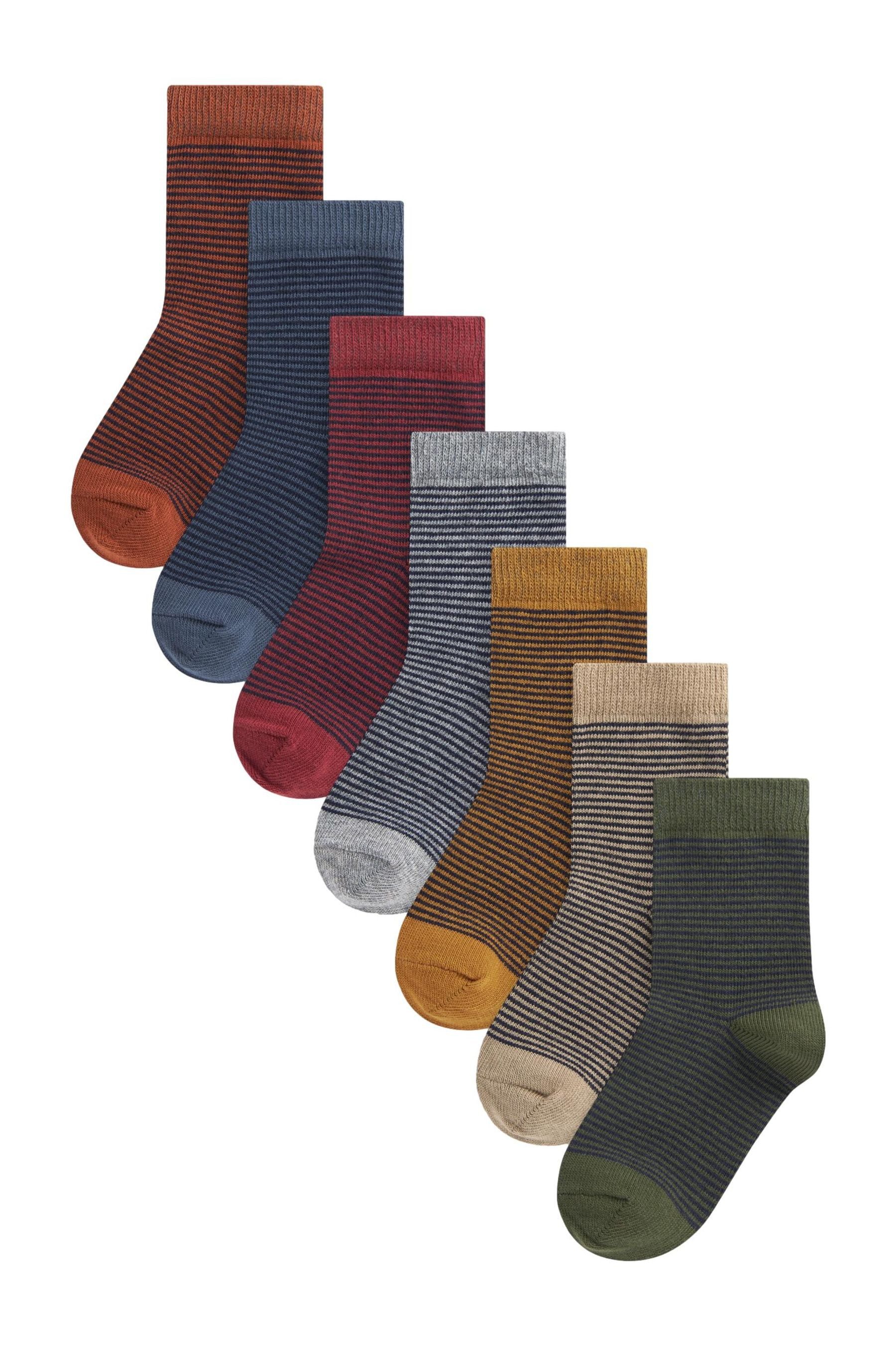 Next Kurzsocken Socken mit hohem Baumwollanteil, 7er-Pack (7-Paar)