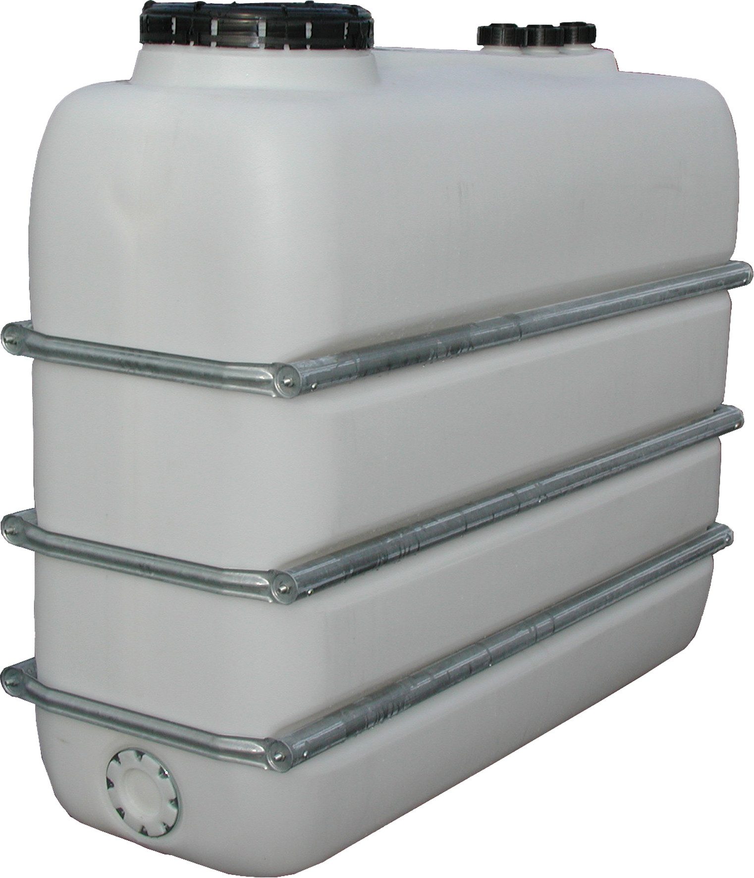 Graf Regentonne Raumspartank 2000 Liter natur aus lebensmittelechten PE