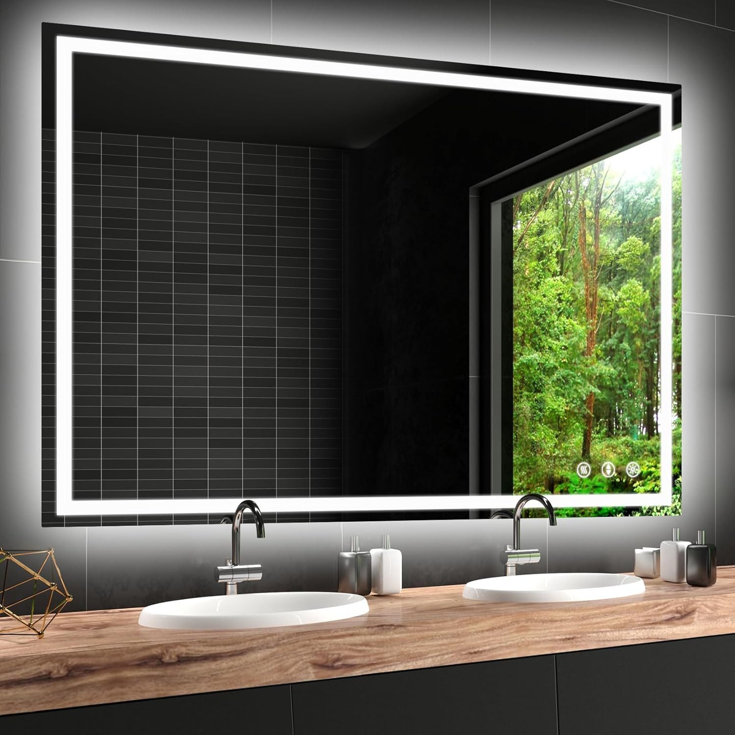 YOLEO Badspiegel LED-Spiegel für Badezimmer mit günstig online kaufen