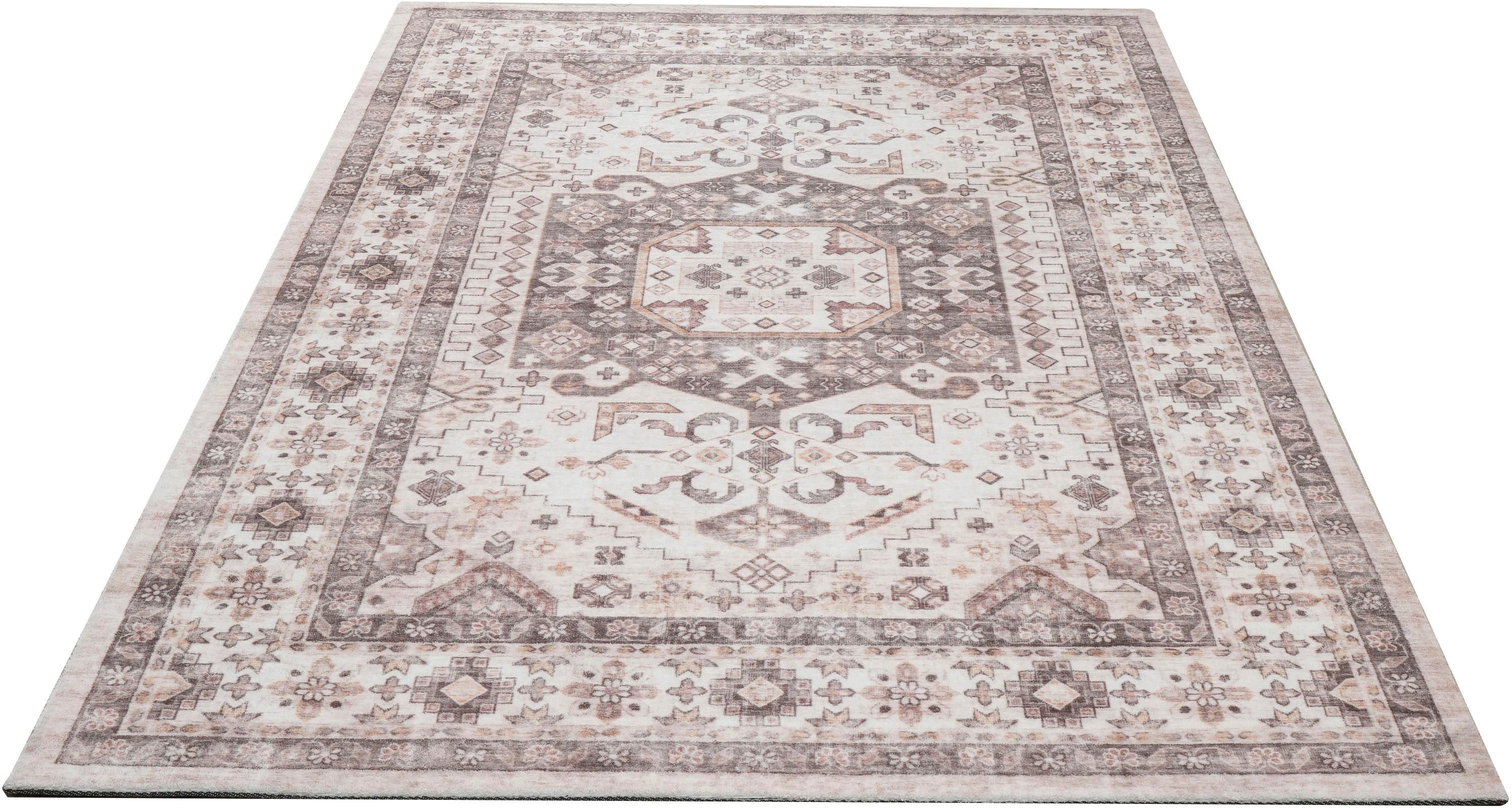 my home Teppich Abbas, Druckteppich, orientalisches günstig online kaufen