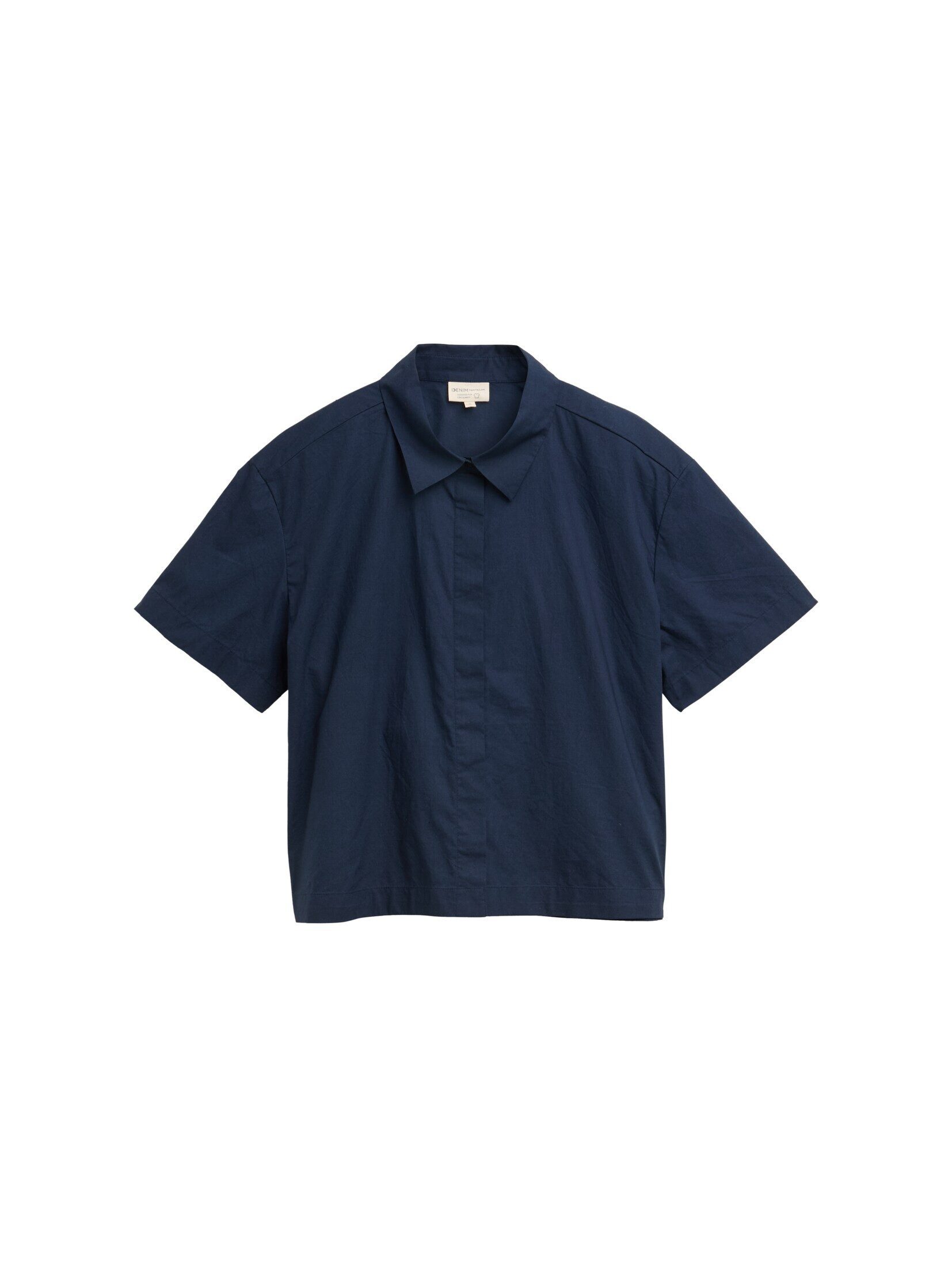 TOM TAILOR Denim Kurzarmbluse Boxy Fit günstig online kaufen