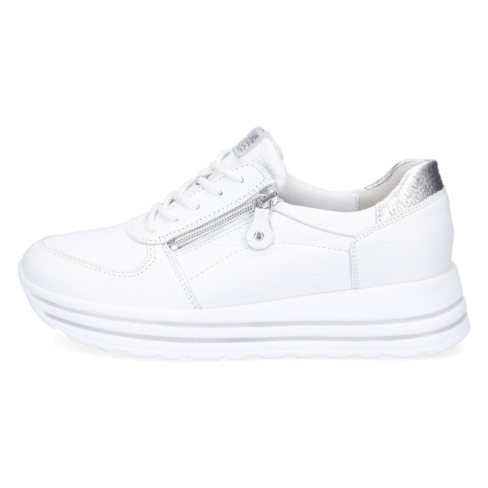 Waldläufer Waldläufer Damen Leder Sneaker weiß Sneaker