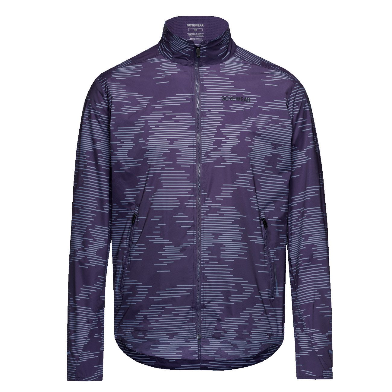 GORE® Wear Laufjacke Gore Wear Concurve Electro Windbreaker Purpleindigo Grey