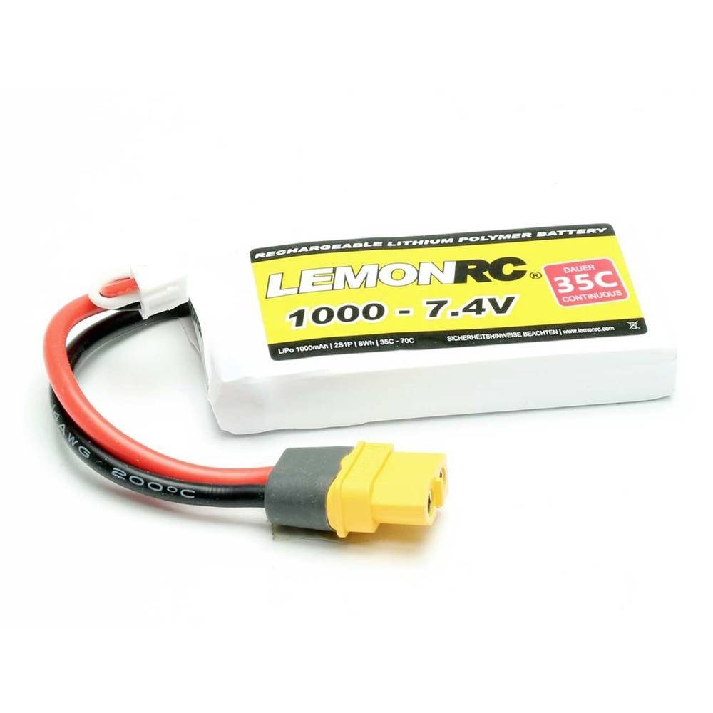 LiPo Akku 1000 - 7.4V (35C Akku