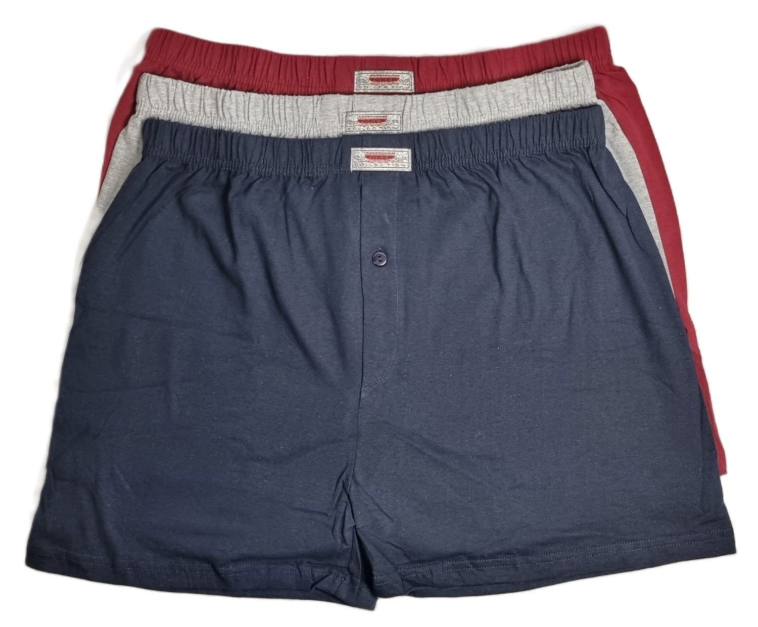 Toker Collection® Boxershorts Herren Boxershort 3er Pack Baumwolle (Spar Pa günstig online kaufen