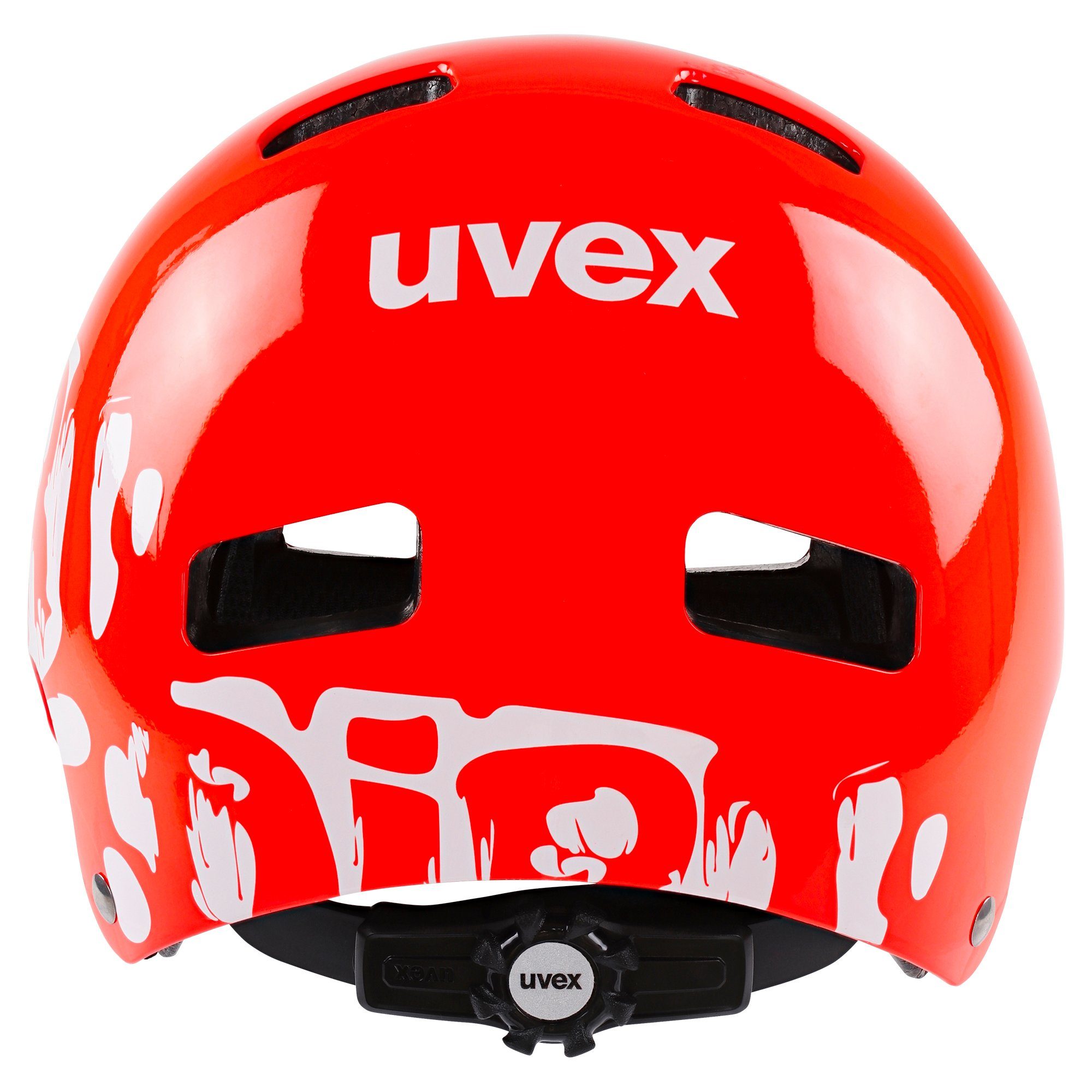 Uvex Kinderfahrradhelm Kid 3 Dirtbike neon red (orange)