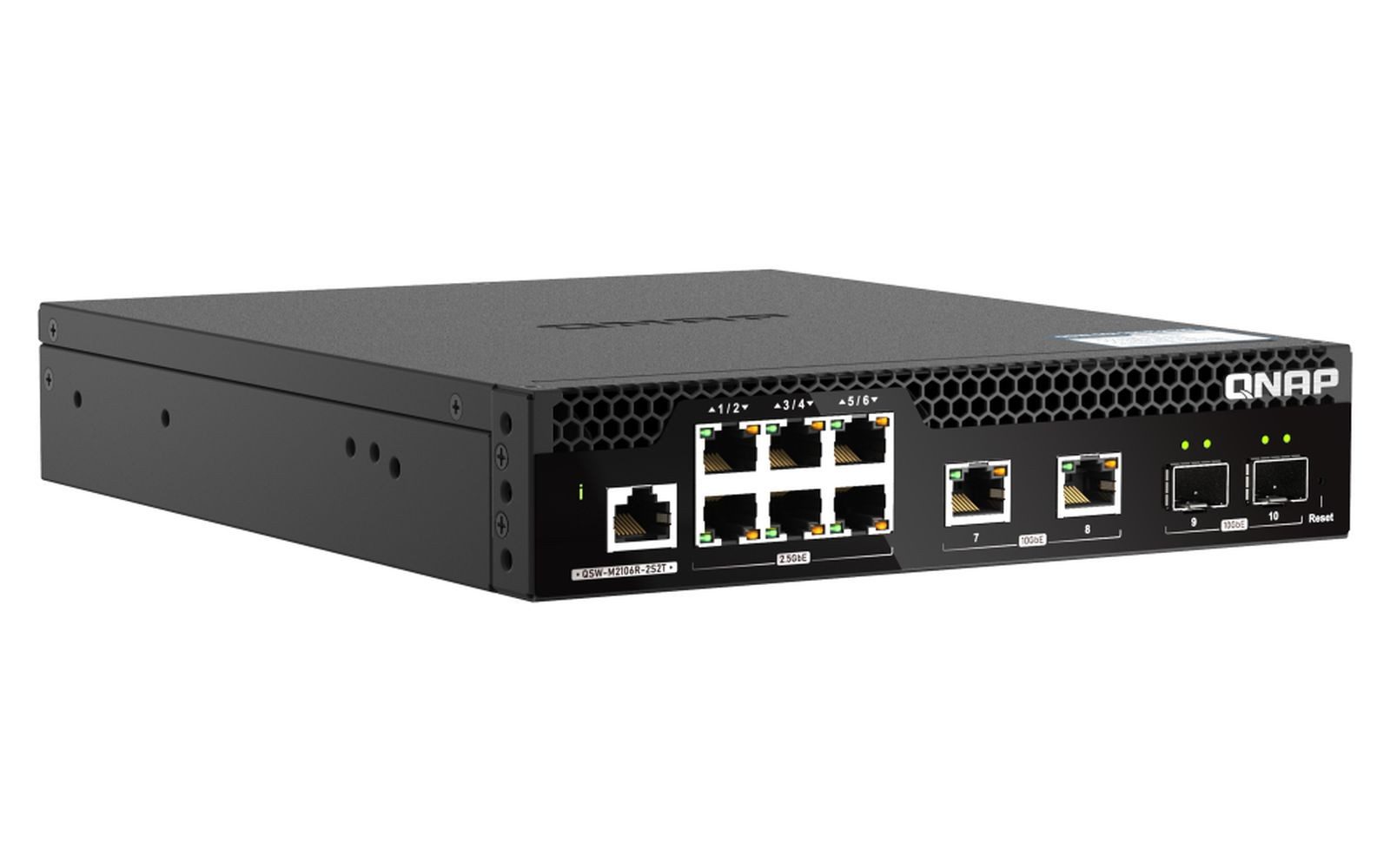 QNAP Web Managed Series - Switch - halbe Breite, Layer 2 Netzwerk-Switch