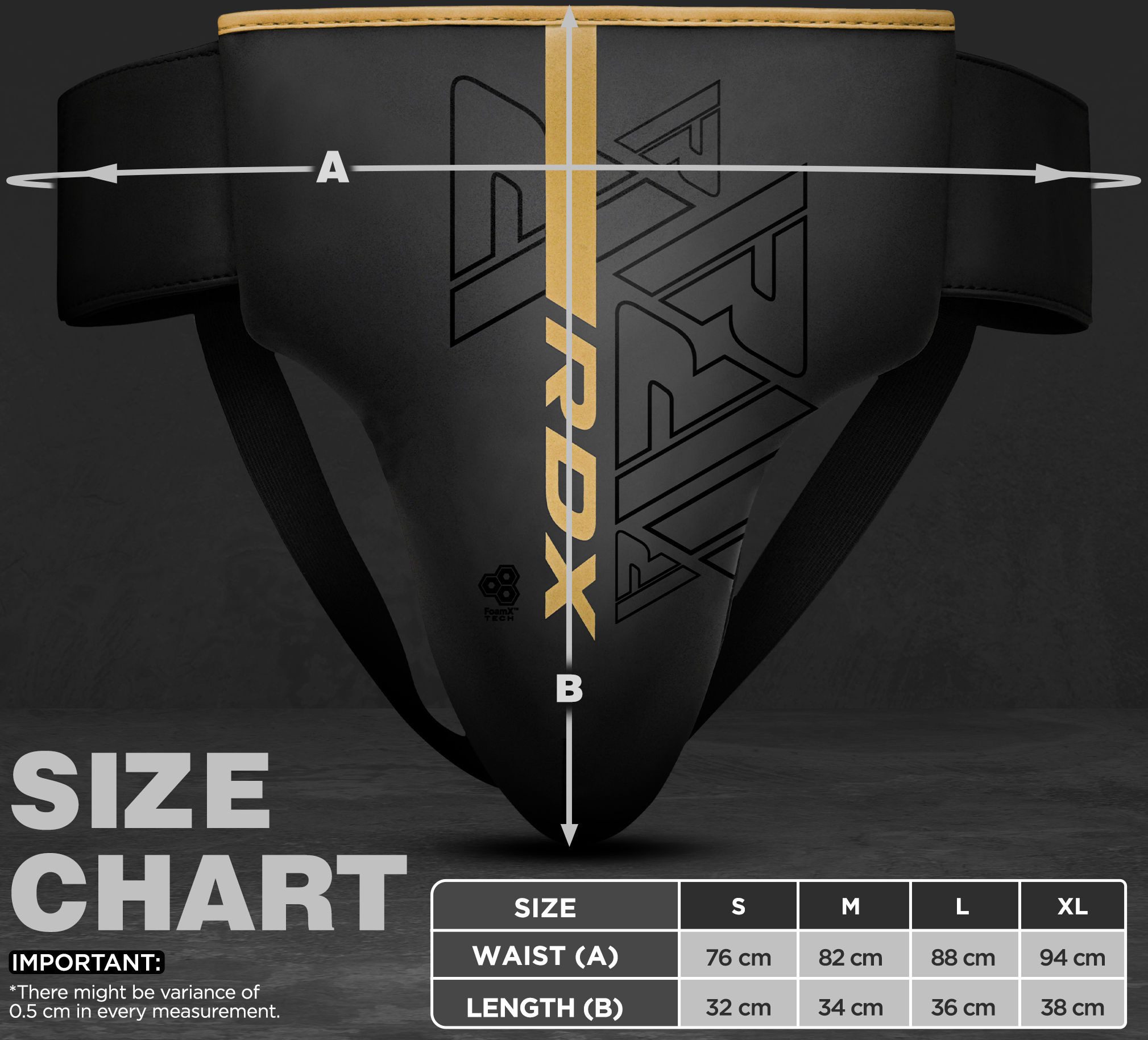 RDX Sports Tiefschutz RDX Groin Guard für Boxen Kickboxen Leder Männer Jockstrap Protector