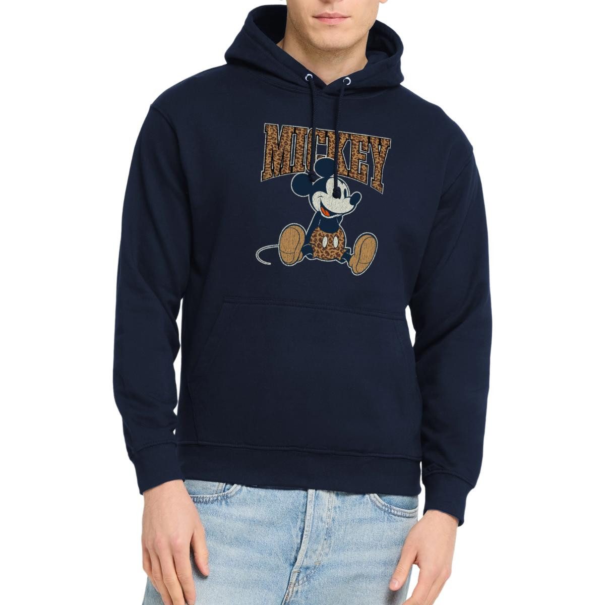 Spreadshirt Hoodie Mickey & Minnie Mickey Mouse Leo Look Unisex Hoodie (1-tlg)