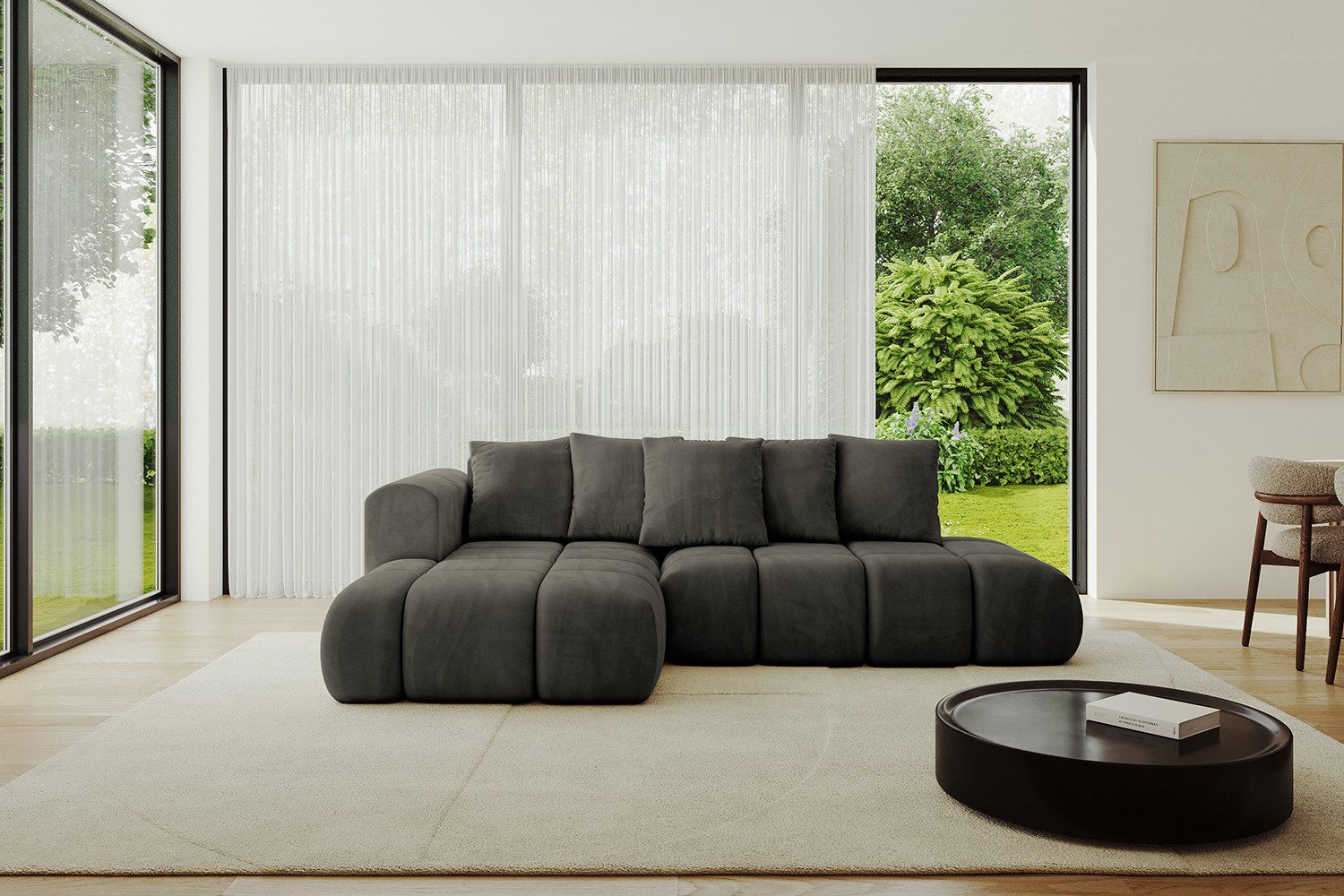 ALTDECOR Ecksofa CLOUD-L-v1, Couch mit Schlaffunktion, günstig online kaufen