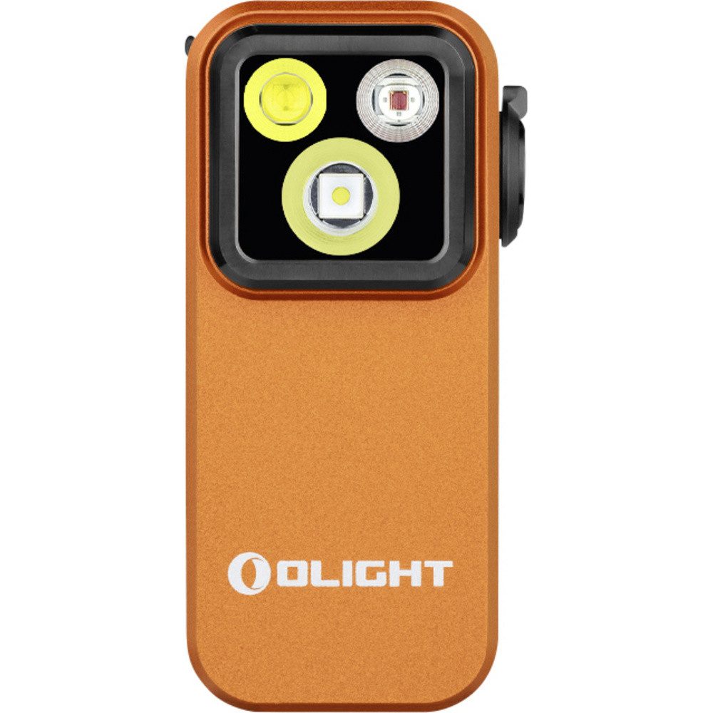 OLIGHT Taschenlampe OLight Oclip Pro (Orange) Oclip Pro (Orange) Mini-Taschenlampe mit Gü