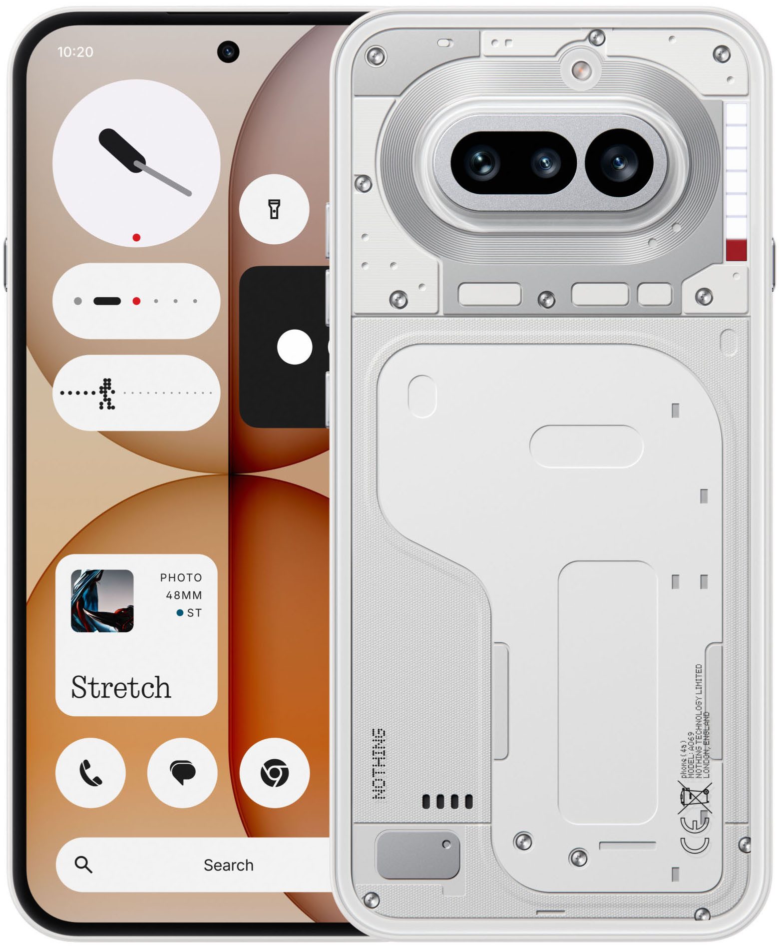 NOTHING Phone (4a) Smartphone (17,22 cm/6,78 Zoll, 256 GB Speicherplatz, 50 MP Kamera)