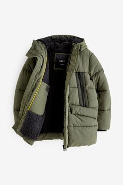 Next Steppjacke Wattierter Puffermantel (1-St)