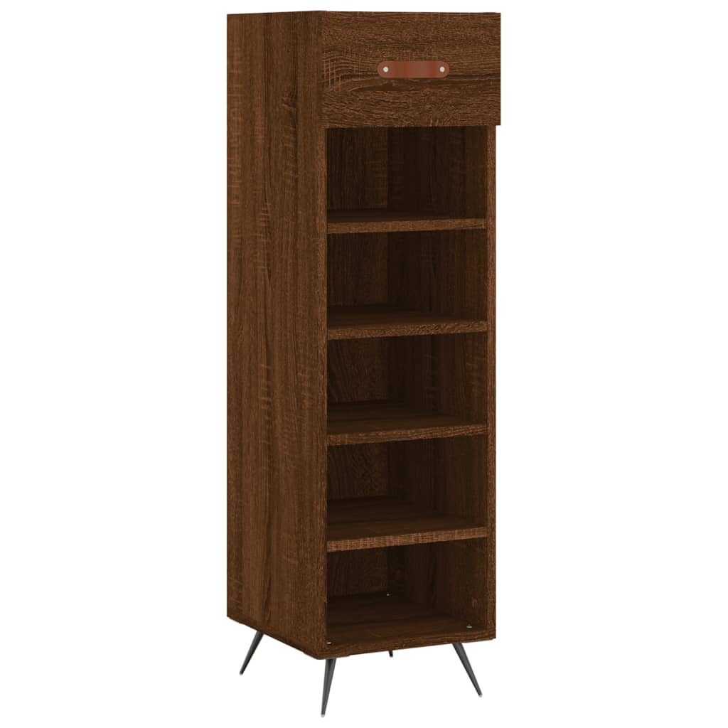 vidaXL Schuhschrank Schuhschrank Braun Eichen-Optik 30x35x105 günstig online kaufen