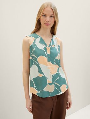 TOM TAILOR Langarmbluse Bluse mit Livaeco