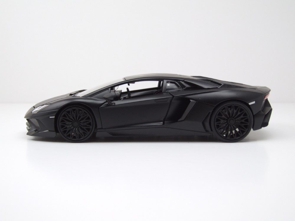JADA Modellauto Lamborghini Aventador schwarz Fast & Furious, Maßstab 1:24