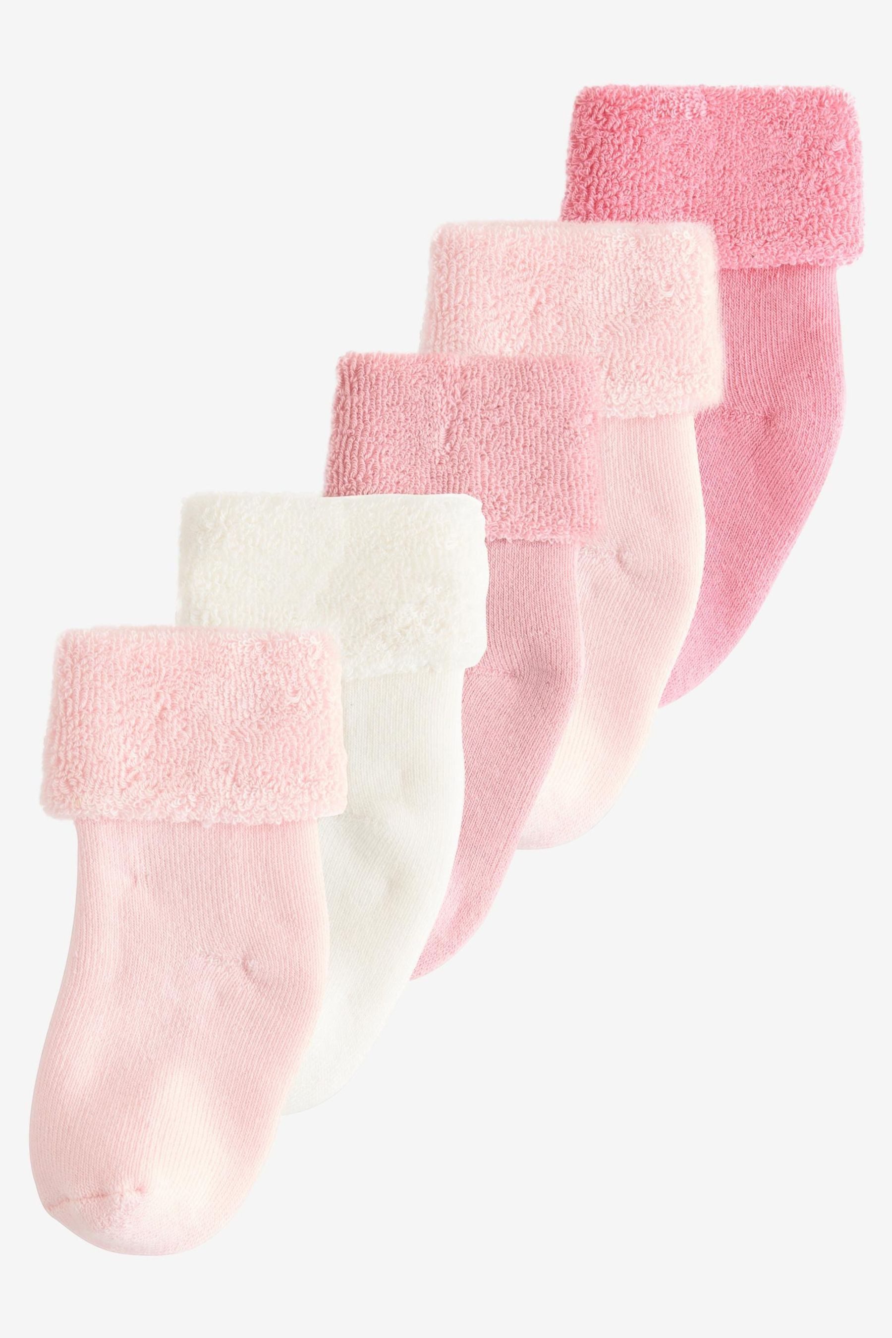 Basicsocken Babysocken aus Frottee, 5er-Pack