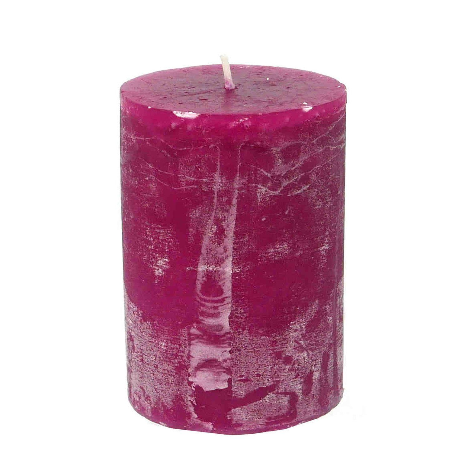 B&S Stumpenkerze Stumpenkerze beere 8 x Ø 6 cm günstig online kaufen