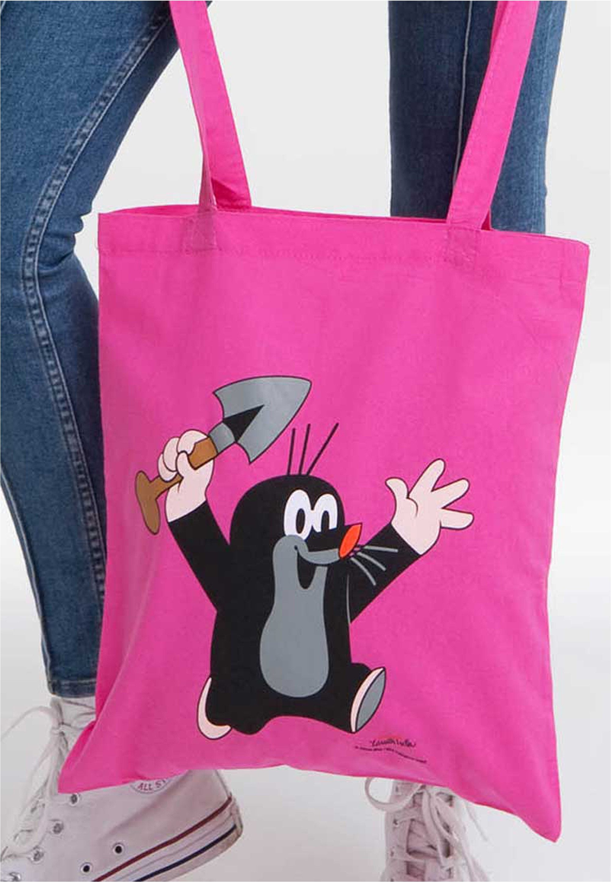 LOGOSHIRT Henkeltasche Baumwolltasche Der kleine Maulwurf, günstig online kaufen