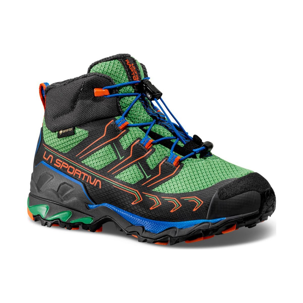 La Sportiva Ultra Raptor II Mid JR GTX Hikingschuh Perfekter Wanderschuh für Kinder mit wasserdichter GORE-TEX-Membran