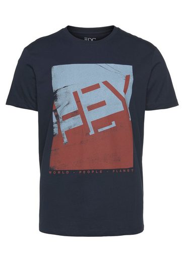 edc by Esprit T-Shirt mit großem Frontprint