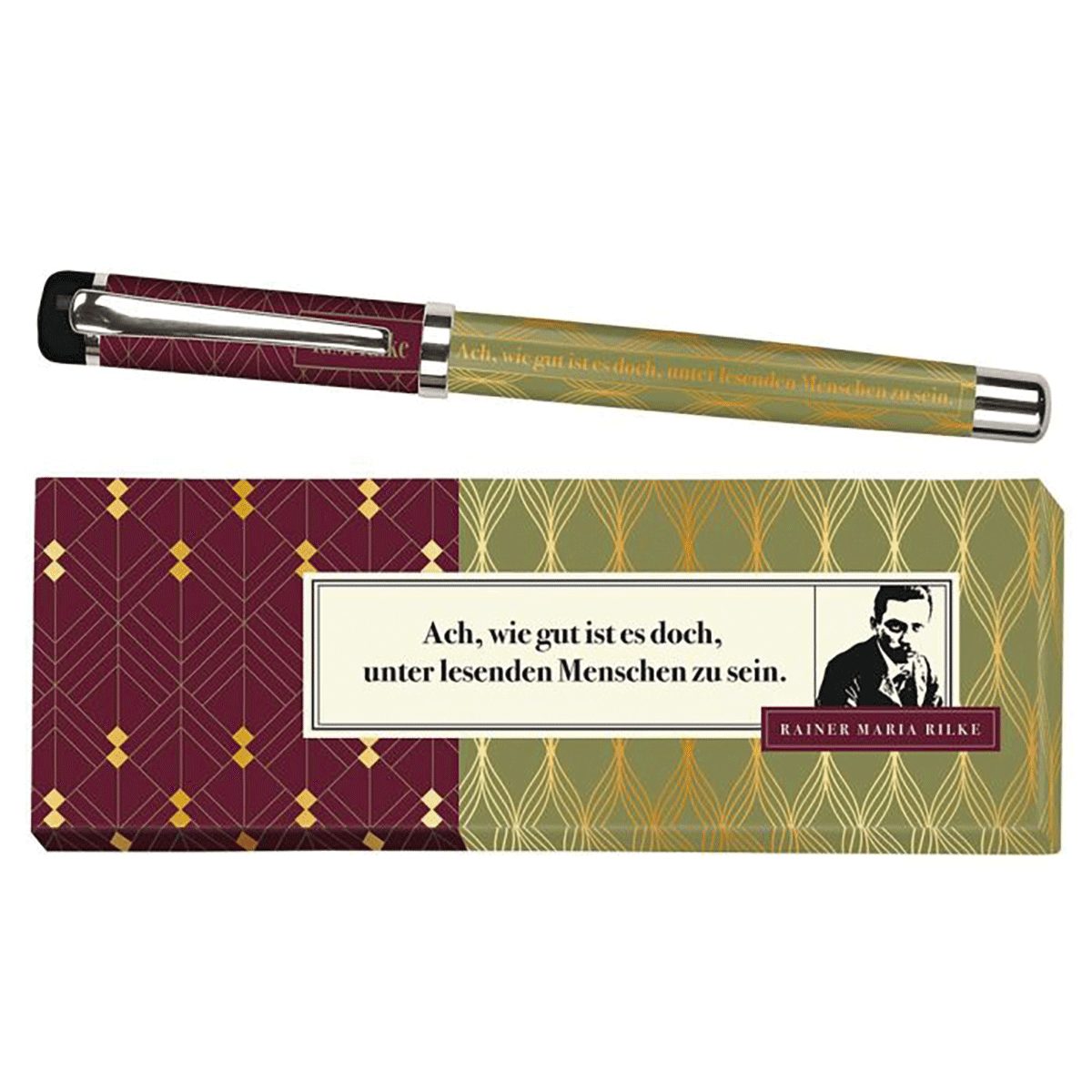 Füller Tintenroller Rainer Maria Rilke.