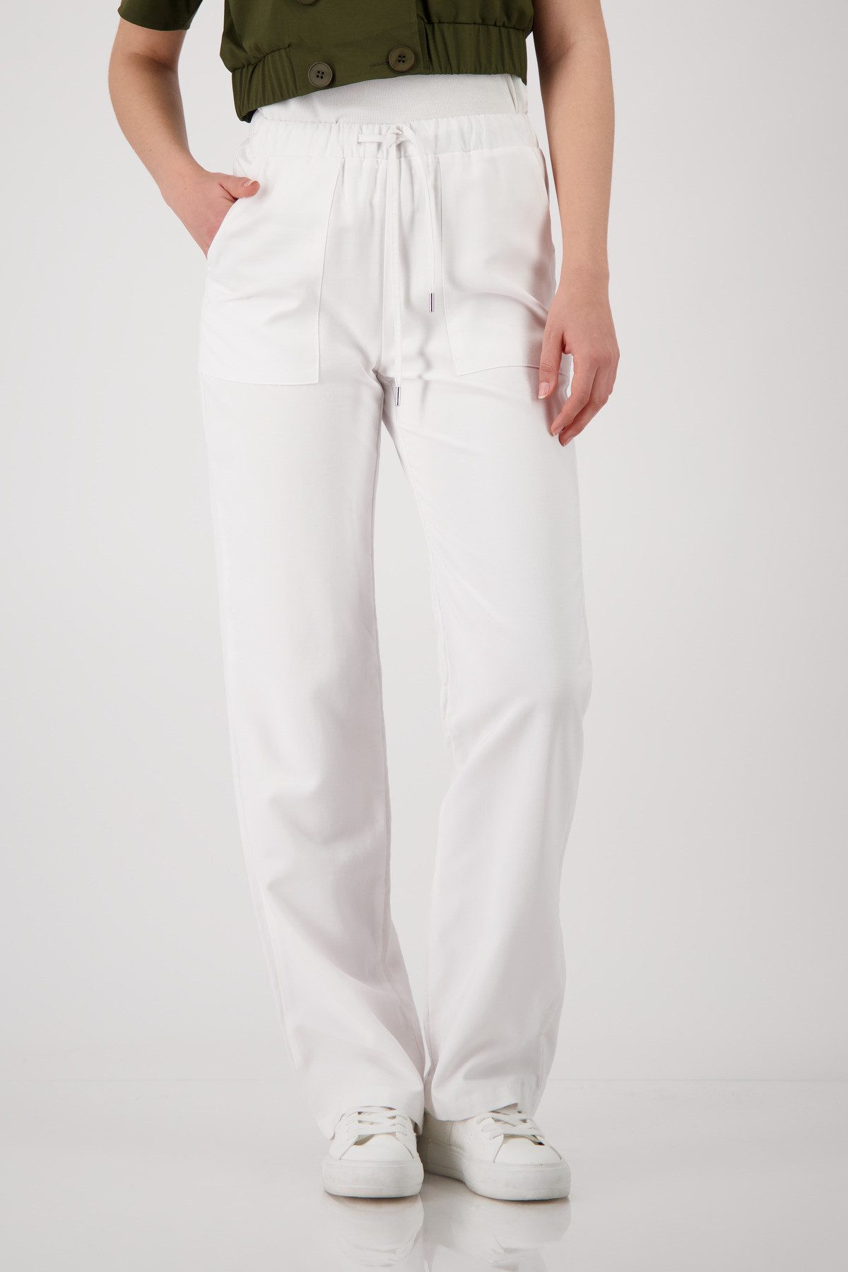 Monari Schlupfhose Hose Schlupf Regular fit mit Taschen
