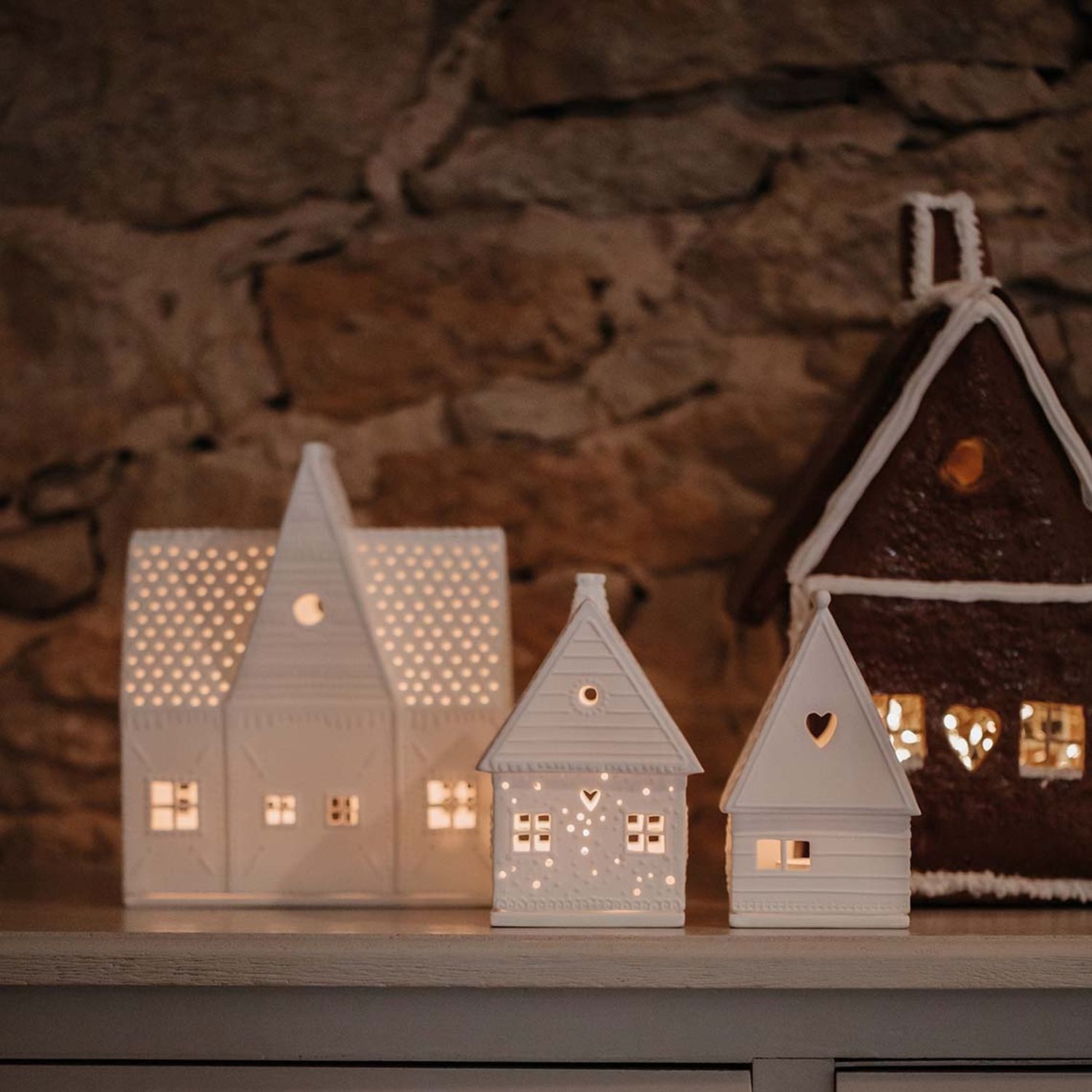 Räder Design Teelichthalter Lichthaus Kleines Lebkuchenhaus günstig online kaufen