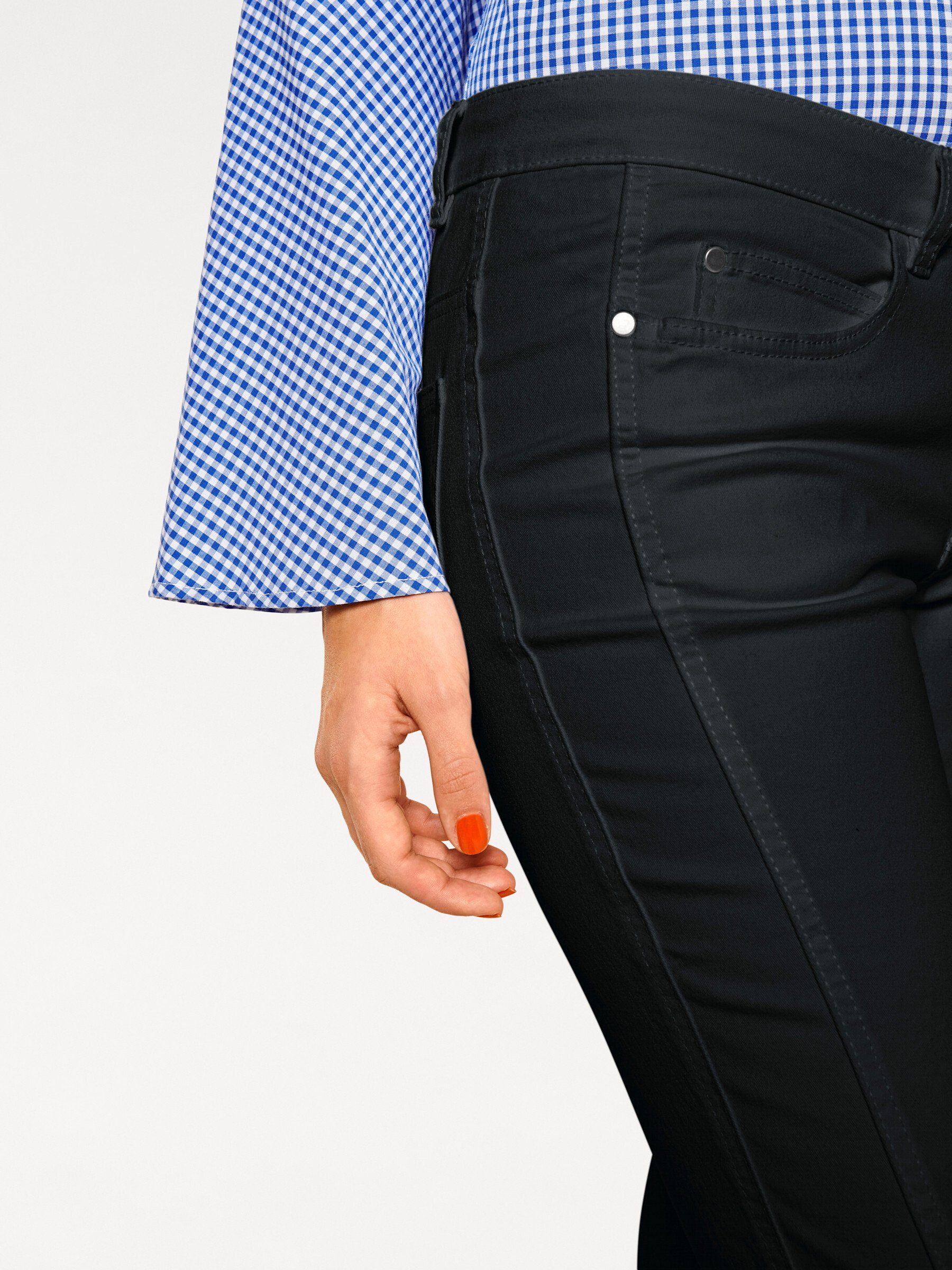 heine Jerseyhose Bauchweg-Hose leicht vertieft – Bild 5 von 5