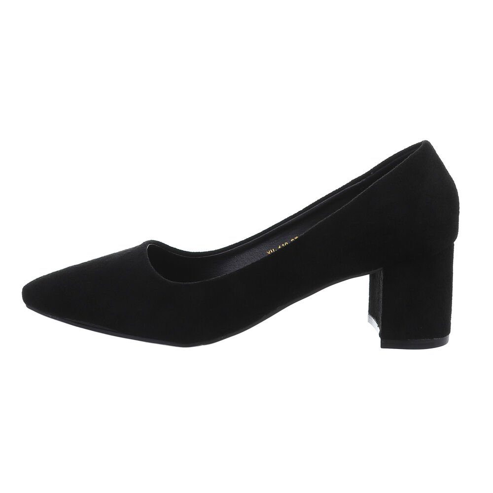 Ital-Design Damen Abendschuhe Elegant Pumps (83448062) Blockabsatz Klassisc günstig online kaufen
