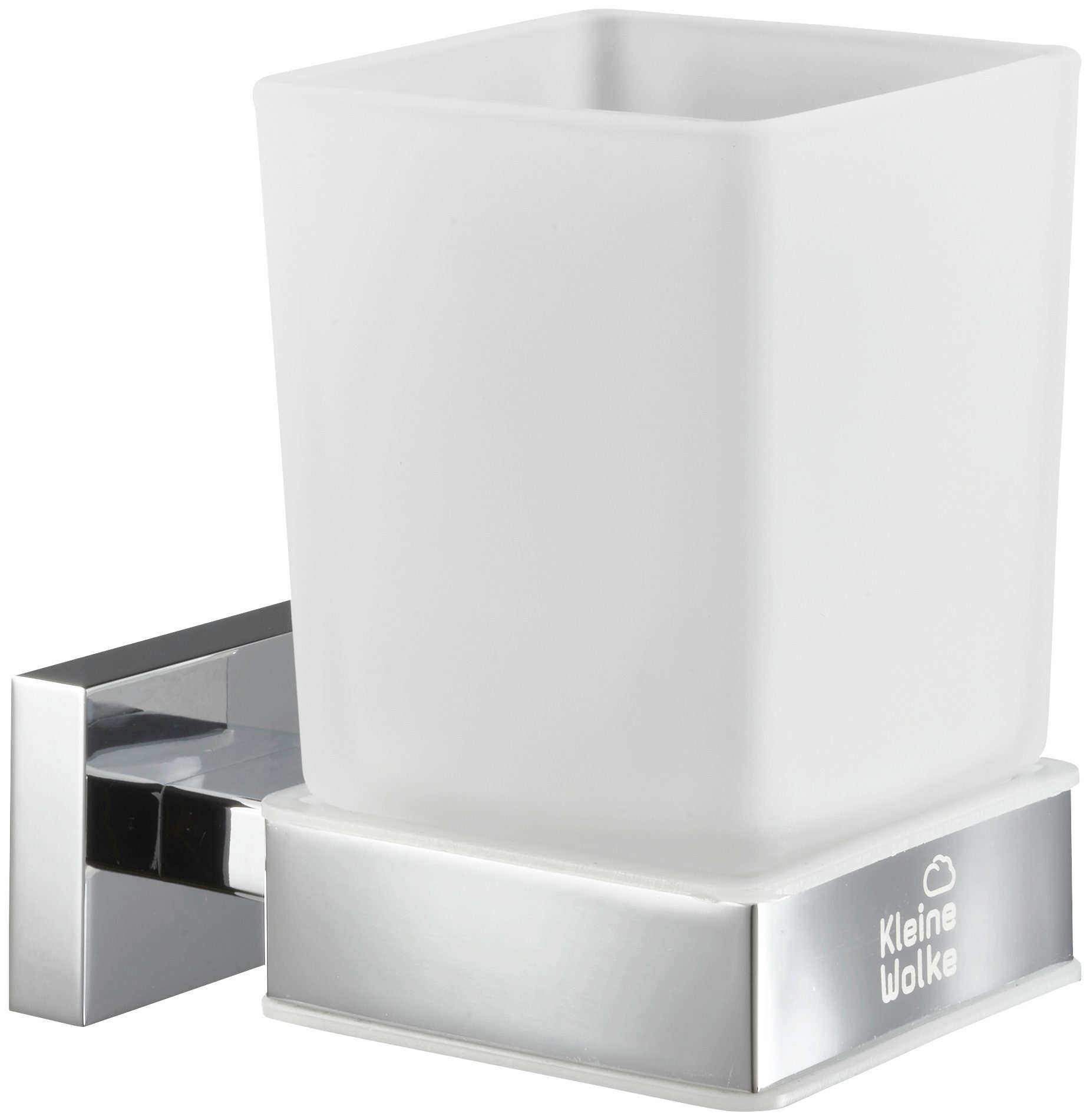 Kleine Wolke Подставки для зубных щеток Meo, Glas/Edelstahl
