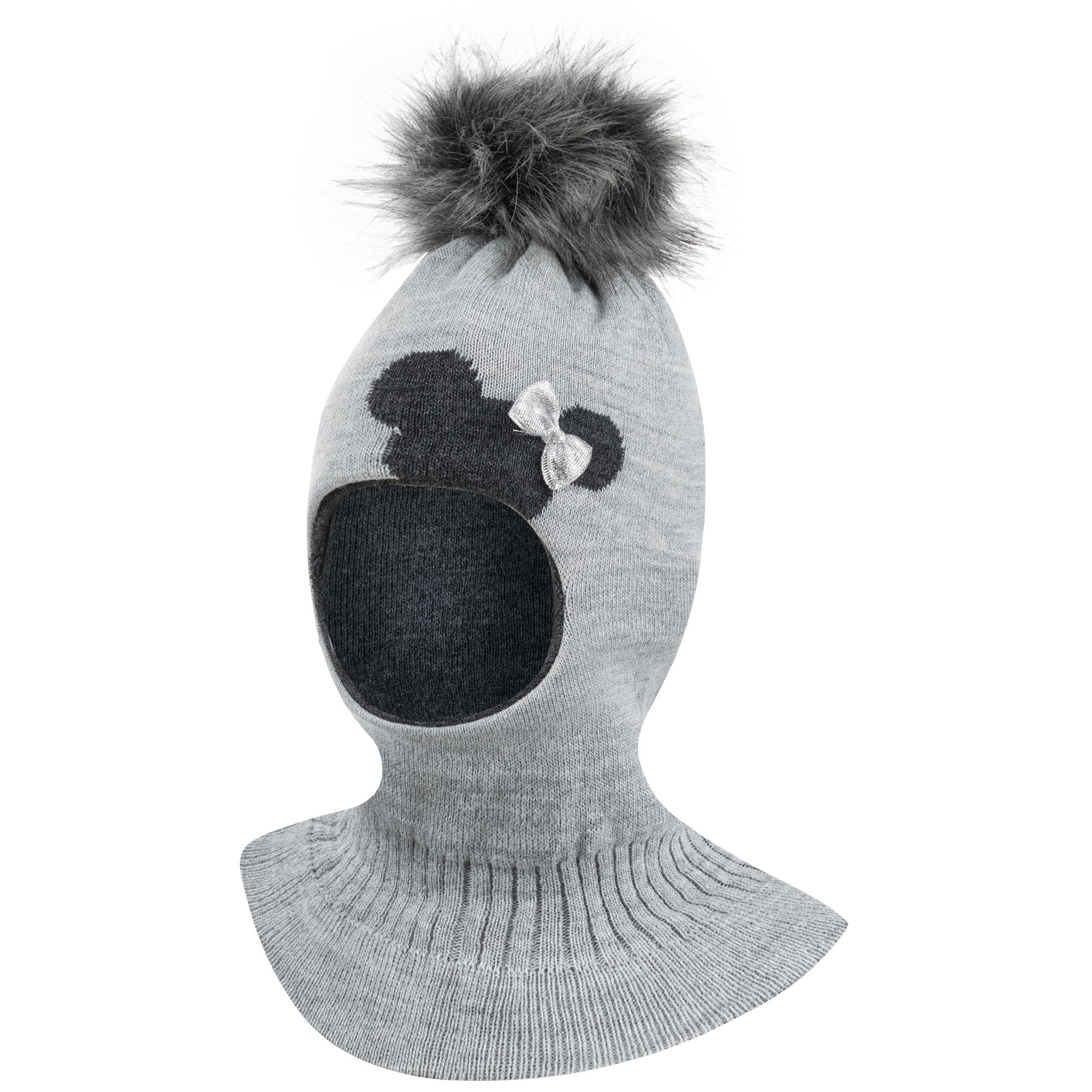 Smarilla Schlupfmütze Strickmütze Schalmütze Mädchenmütze Wintermütze