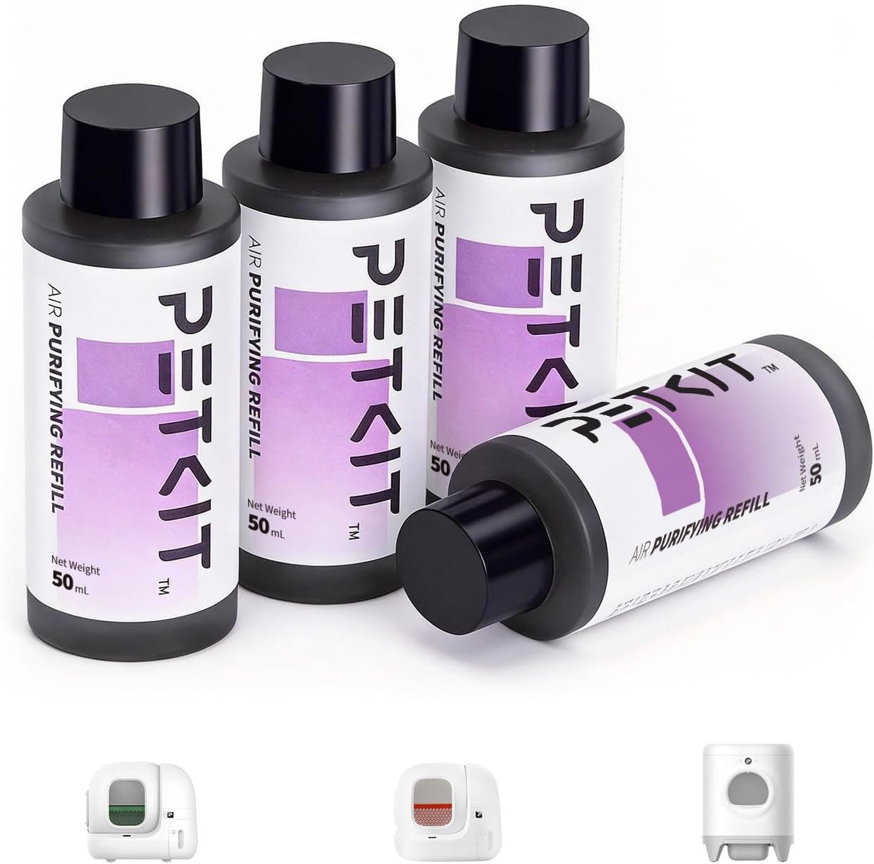 PETKIT Katzentoilette PETKIT Concentrated Air Purifying Refill-50ml*4