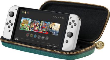 BigBen Nintendo-Schutzhülle Nintendo Switch / Lite / OLED Tasche NNS40G Travel Zelda grün AL112784